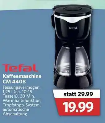 Combi Tefal Kaffeemaschine Cm 4408 Angebot