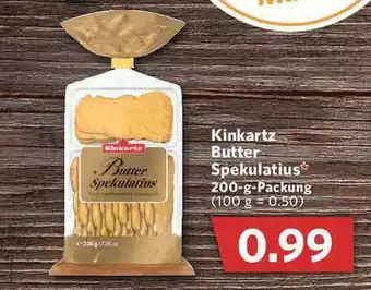 Combi Kinkartz Butter Spekulatius Angebot