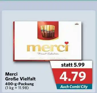 Combi Merci Große Vielfalt Angebot