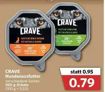 Combi Crave Hundenassfutter Angebot