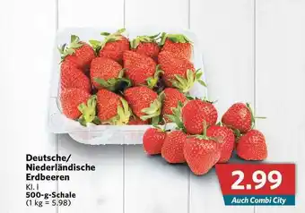 Combi Deutsche Oder Niederländische Erdbeeren Angebot