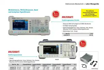 Conrad Voltcraft Funktionsgeneratoren Oder Funktionsgenerator Fg-2102 Angebot