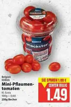 E-Center Belgien Edeka Mini-pflaumen Tomaten Angebot