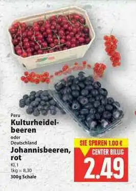 E-Center Peru Kultuheidel-beren Oder Deutschland Johannisbeeren Rot Angebot