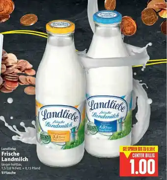 E-Center Landliebe Frische Landmilch Angebot