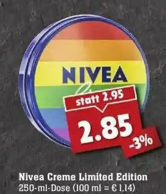 Edeka Nivea Creme Limited Edition Angebot