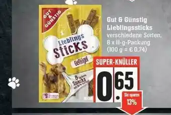 Edeka Gut & Günstig Lieblingssticks Angebot