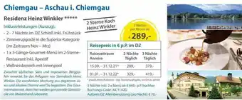 Edeka Chiemgau- Aschau I. Chiemgau Residenz Heinz Winkler Angebot