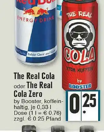 Edeka The Real Cola Oder The Real Cola Zero Angebot