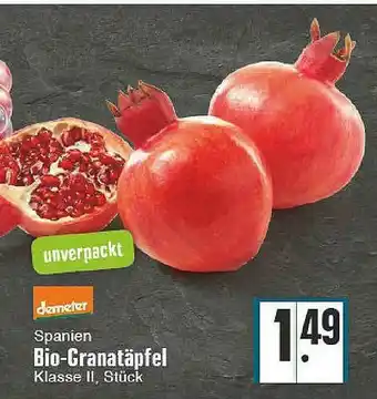 Edeka Demeter Bio-granatäpfel Angebot