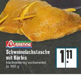 Edeka Rasting Schweinelachstasche Mit Kürbis Angebot