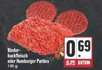 Edeka Rinderhackfleisch Oder Hamburger Patties Angebot