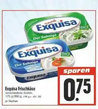 Edeka Exquisa Frischkäse Angebot