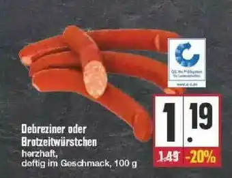 Edeka Debreziner Oder Brotzeitwürstchen Angebot