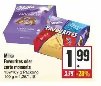 Edeka Milka Favourites Oder Zarte Momente Angebot