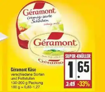 Edeka Géramont Käse Angebot