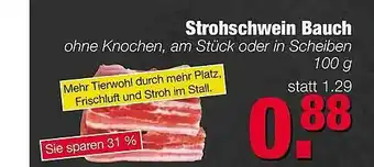 Edeka Scherer Strohschwein Bauch Angebot