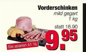 Edeka Scherer Vorderschinken Angebot