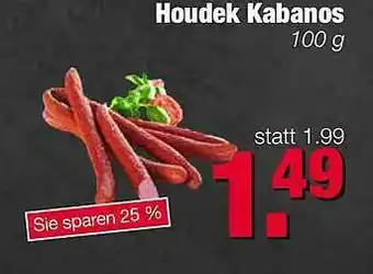 Edeka Scherer Houdek Kabanos Angebot