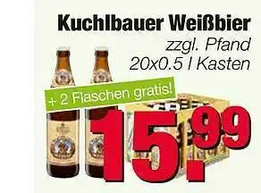 Edeka Scherer Kuchlbauer Weißbier Angebot