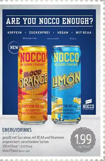 Edeka Struve Energydrinks Nocco Angebot