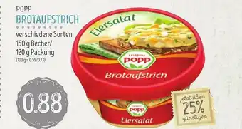 Edeka Struve Popp Brötaufstrich Angebot