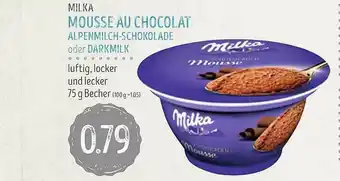 Edeka Struve Milka Mousse Au Chocolat Alpenmilch-schokolade Oder Darkmilk Angebot