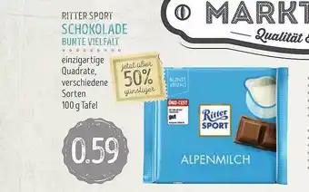 Edeka Struve Ritter Sport Schokolade Bunte Vielfalt Angebot