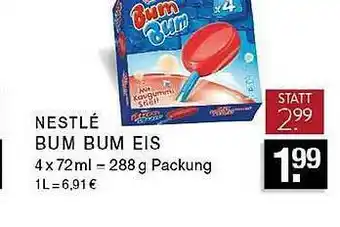 Edeka Zurheide Nestlé Bum Bum Eis Angebot