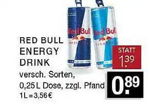 Edeka Zurheide Red Bull Energy Drink Angebot