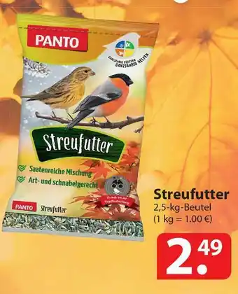 Famila Nord Ost Panto Streufutter Angebot