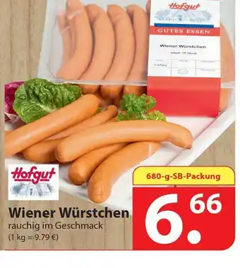 Famila Nord Ost Hofgut Wiener Würstchen Angebot