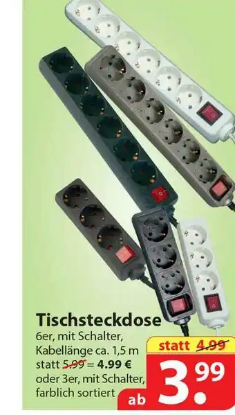 Famila Nord Ost Tischsteckdose Angebot