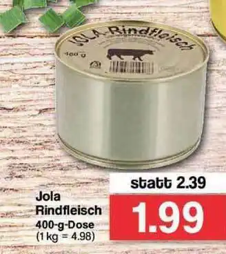 Famila Nord Ost Jola Rindfleisch Angebot