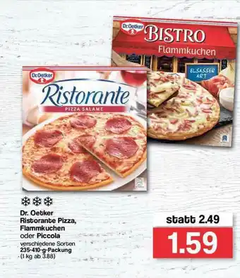 Famila Nord Ost Dr Oetker Ristorante Pizza, Flammkuchen Oder Piccola Angebot