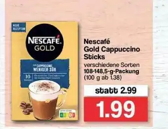 Famila Nord Ost Nescafé Gold Cappuccino Sticks Angebot