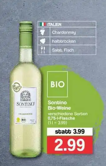 Famila Nord Ost Sontino Bio-weine Angebot