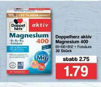 Famila Nord Ost Doppelherz Aktiv Magnesium 400 Angebot