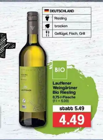 Famila Nord Ost Lauffener Weingärtner Bio Riesling Angebot