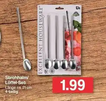 Famila Nord Ost Strohhalm Löffel-set Angebot