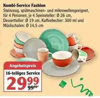 Globus Kombi-service Fashion Angebot