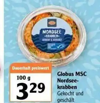 Globus Globus Msc Nordsee-krabben Angebot