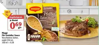 Globus Maggi Für Genießer Sauce Angebot