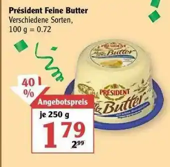 Globus Président Feine Butter Angebot