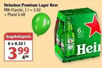 Globus Heineken Premium Lager Beer Angebot