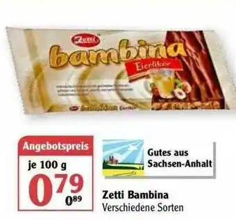 Globus Zetti Bambina Angebot