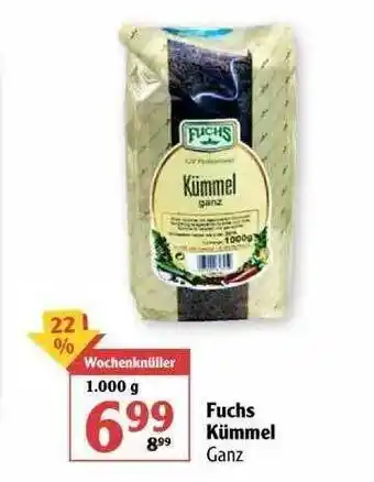 Globus Fuchs Kümmel Angebot