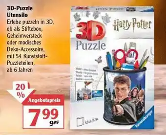 Globus 3d-puzzle Utensilo Angebot