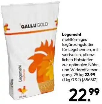 BayWa GALLU GOLD Legemehl 25 kg Angebot