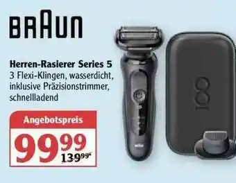 Globus Braun Herren-rasierer Series 5 Angebot